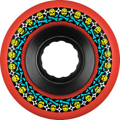 Bones Rough Riders Skulls 56mm x 80A ATF Red