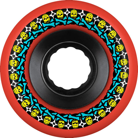 Bones Rough Riders Skulls 56mm x 80A ATF Red