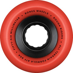 Bones Rough Riders Skulls 56mm x 80A ATF Red