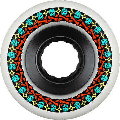 Bones Rough Riders Skulls 56mm x 80A ATF White