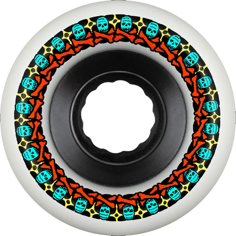Bones Rough Riders Skulls 56mm x 80A ATF White