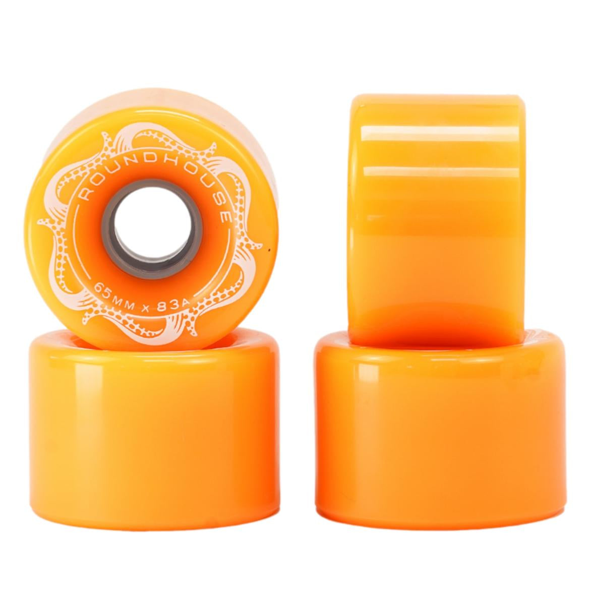 Carver Roundhouse Slicks Orange Glo 65mm 83A