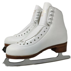 Graf Bristol Figure Ice Skate White