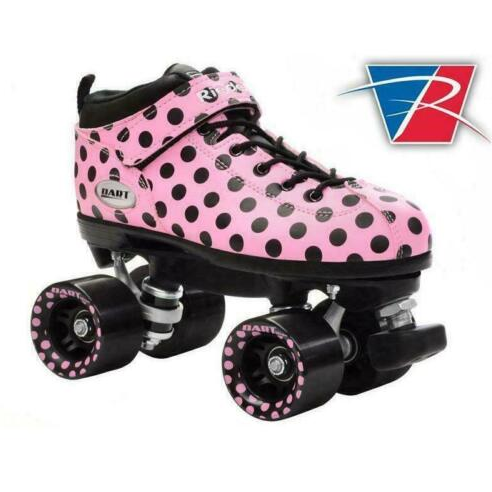 Riedell Dart Skate Pink Polka Dot