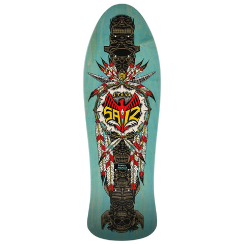 Powell Peralta Steve Saiz Totem Blue Stain 10" x 30.81"