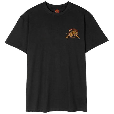 Santa Cruz Salba Tiger Redux Box Fit T-Shirt Black