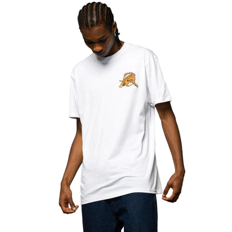 Santa Cruz Salba Tiger Redux Box Fit T-Shirt Off White