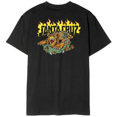 Santa Cruz Salba Tiger Redux Box Fit T-Shirt Black