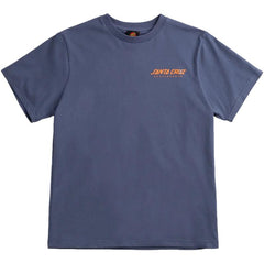 Santa Cruz Snake Dot Strip Youth T-Shirt Dark Blue