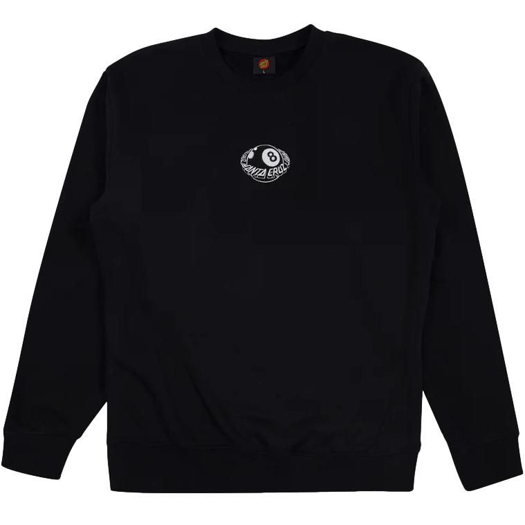 Winkowski Eighth Planet Front Print Sweater Black