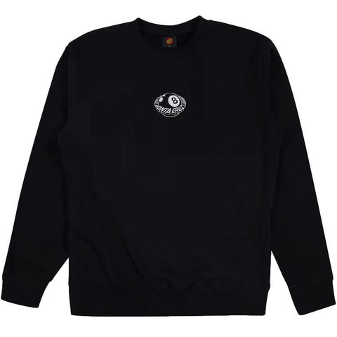 Winkowski Eighth Planet Front Print Sweater Black