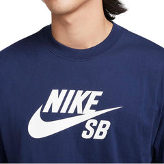 Nike SB Logo Men's Tee Navy / White