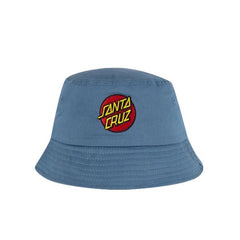 Santa Cruz Classic Dot Bucket Hat Vintage Blue