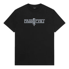 Pass-Port Screwed Tee Black