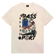 Pass-Port Shop Rules T-Shirt Natural