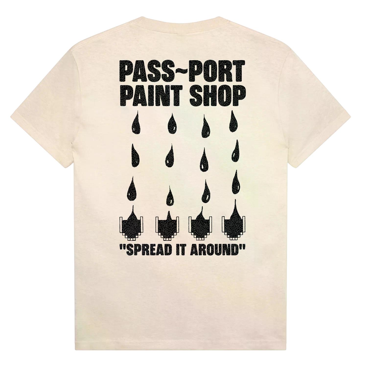 Pass-Port Shop Rules T-Shirt Natural