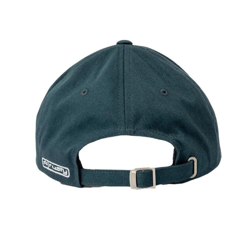 Rusty Signature Dad Cap Dark Teal
