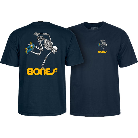 Powell Peralta Skate Skeleton Navy Youth Tee