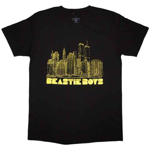 The Beastie Boys NYC Skyline Tshirt Black