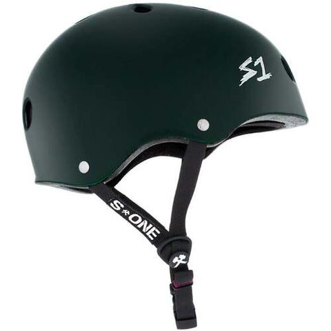 S-One Helmet Lifer Dark Green Matte