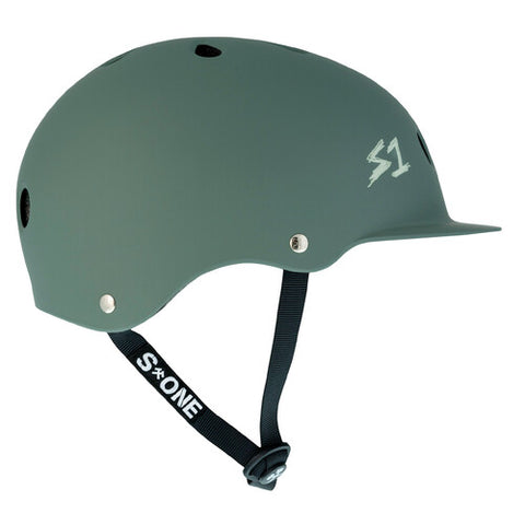 S-One Helmet Lifer Brim Ambush Green Matte