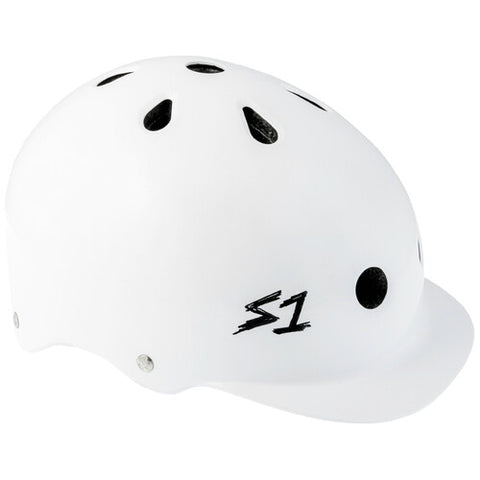 S-One Helmet Lifer Brim White Gloss