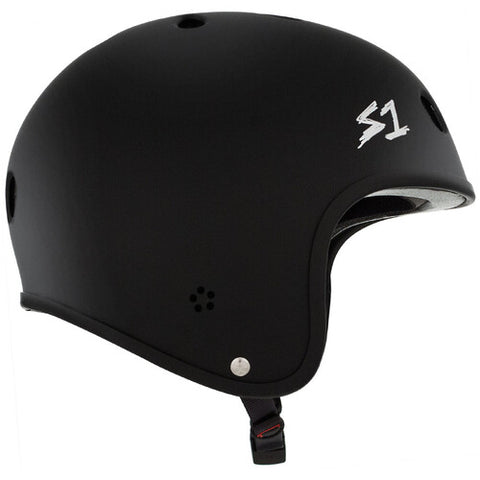 S-One Helmet Retro Lifer Black Matte