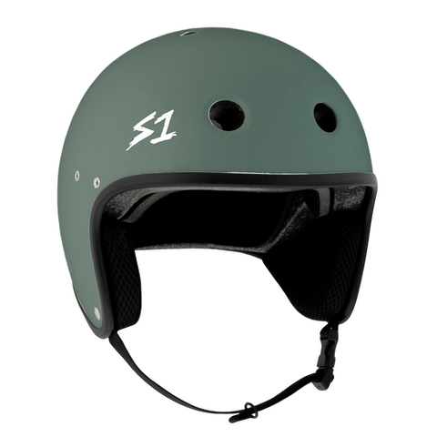 S-One Helmet Retro Lifer E-Helmet Ambush Green Matte