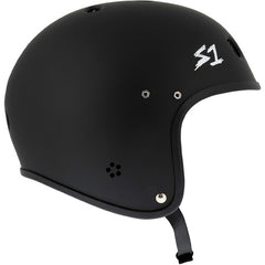 S-One Helmet Retro Lifer E-Helmet Black Matte