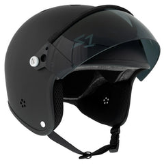 S-One Helmet Retro Lifer E-Helmet w/Visor Black Matte