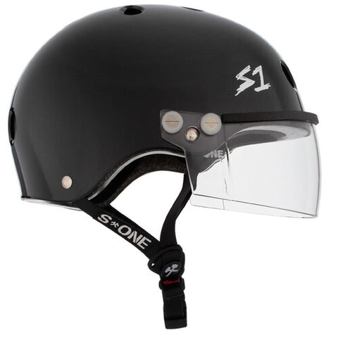 S-One Helmet Lifer Visor Black Gloss