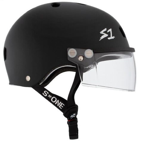 S-One Helmet Lifer Visor Black Matte