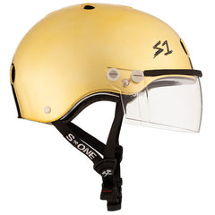 S-One Helmet Lifer Visor Gold Mirror