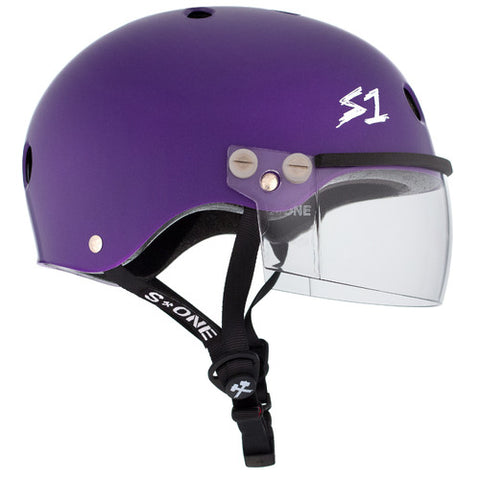 S-One Helmet Lifer Visor Purple Matte