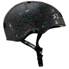 S-One Helmet Mega Lifer Black Gloss Glitter
