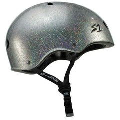 S-One Helmet Mega Lifer Silver Glitter