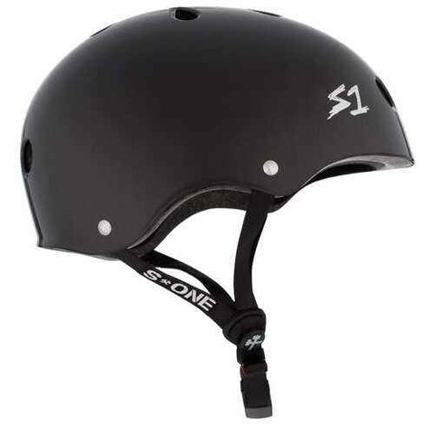 S-One Helmet Mega Lifer Black Gloss