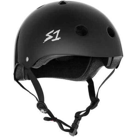 S-One Helmet Mega Lifer Black Gloss