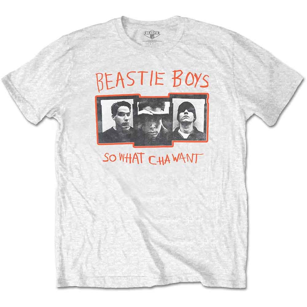 The Beastie Boys So What Cha Want Tshirt White