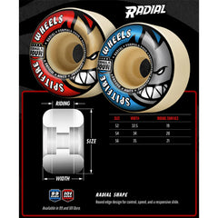 Spitfire F4 Pedro Turbo Radials 55mm 97D