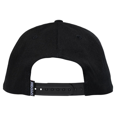Spitfire Bighead Adjustable Cap Black / White