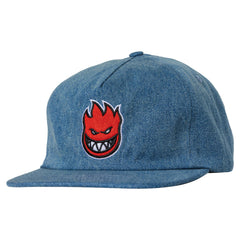 Spitfire Bighead Adjustable Cap Denim / Red
