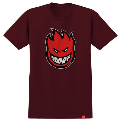 Spitfire Big Head Red / Maroon T-Shirt