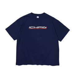ICHPIG Sportsline Tee Navy