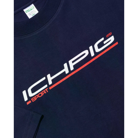 ICHPIG Sportsline Tee Navy