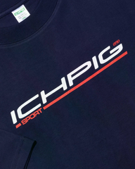 ICHPIG Sportsline Tee Navy