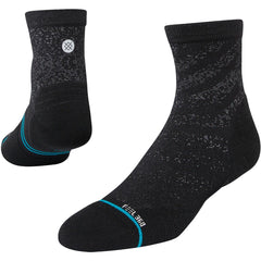 Stance Mens Icon Quarter Socks Black - Single