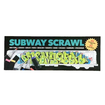 Subway Scrawl Colouring Book