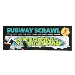 Subway Scrawl Colouring Book