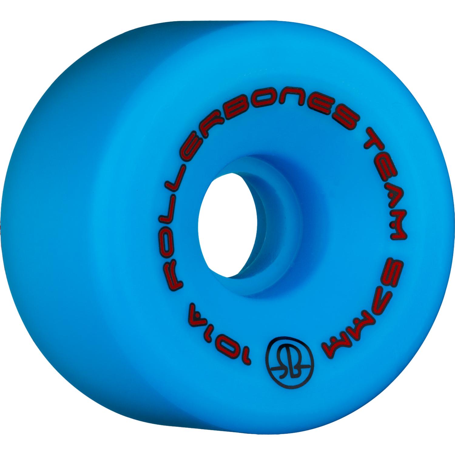 Rollerbones Team Logo 57mm 101A 8pk Blue